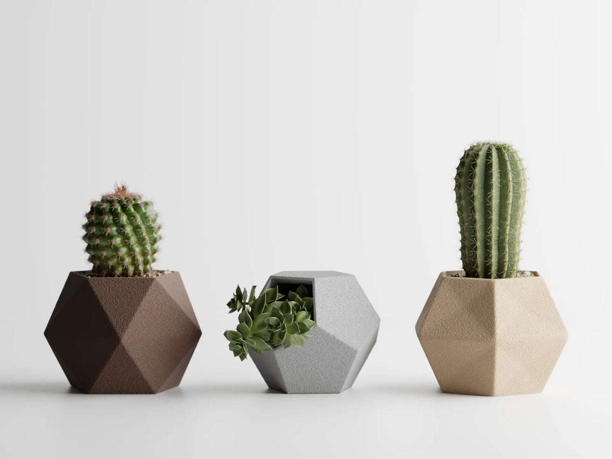 Pot de fleurs GeoTrio - Cadeau Print