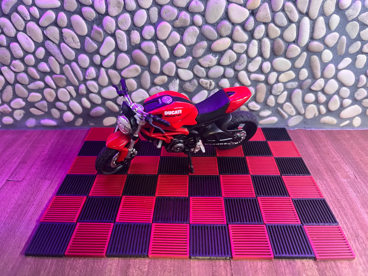 Modules de sol de parking miniatures 1:18&1:12 diorama - Auto Print