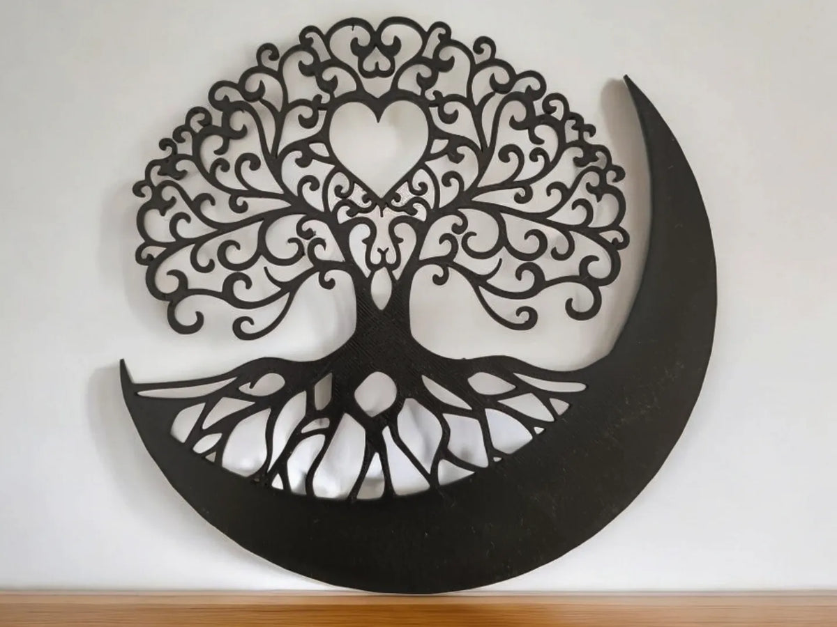 Arbre de Vie Demi-Lune - Art Print