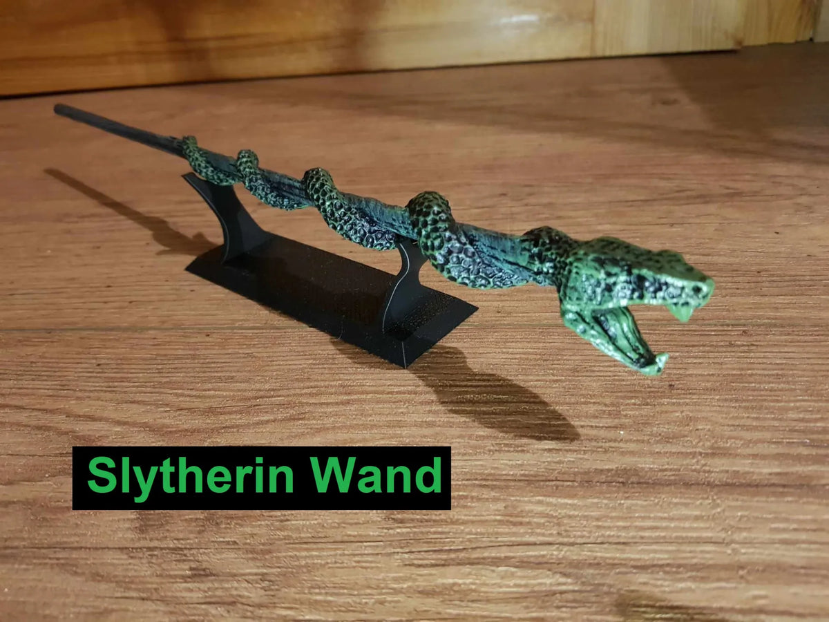 Mascotte de Serpentard, baguette magique - Cosplay Print
