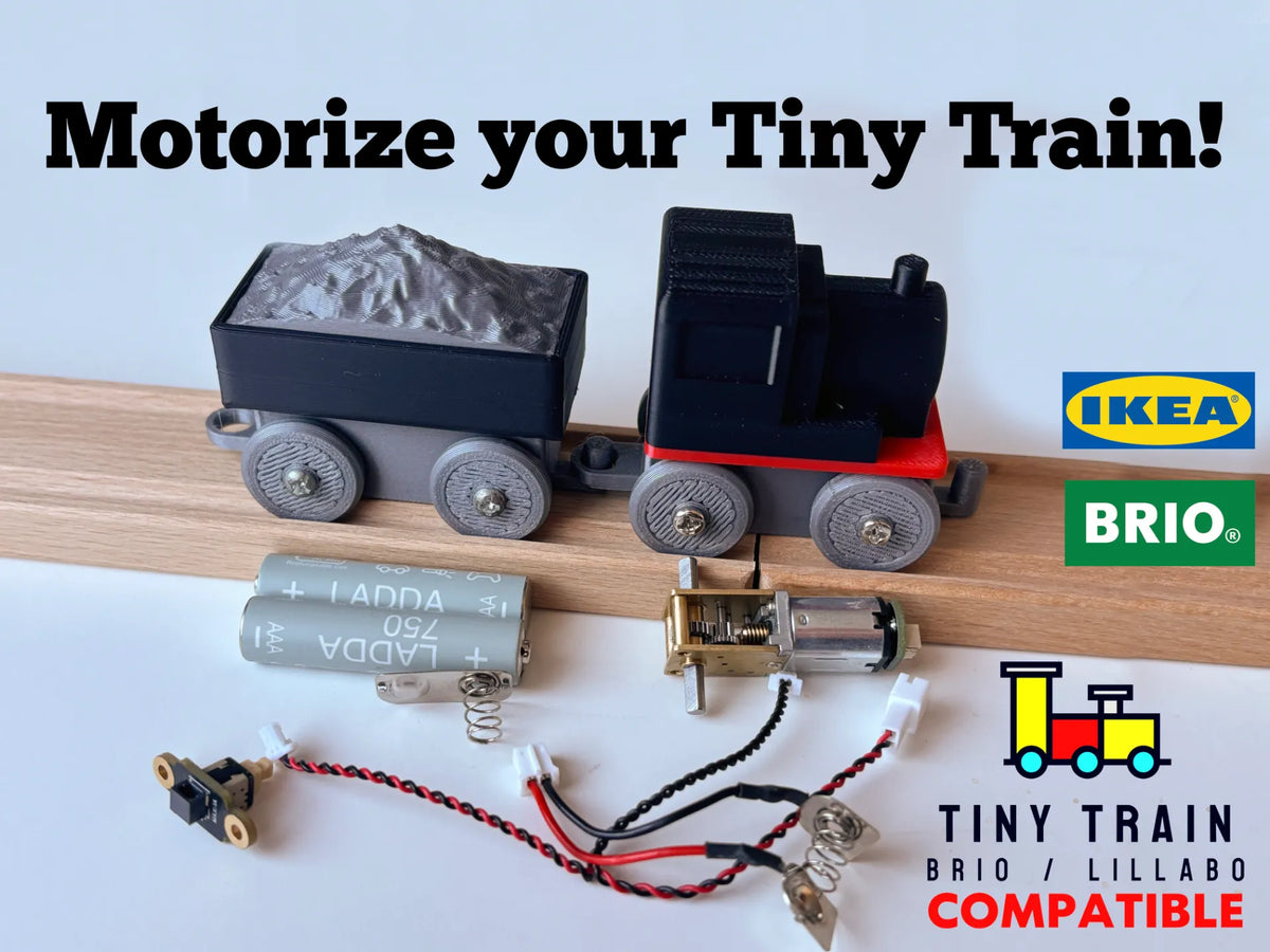 Kit de motorisation pour votre petit train - Maquette Print