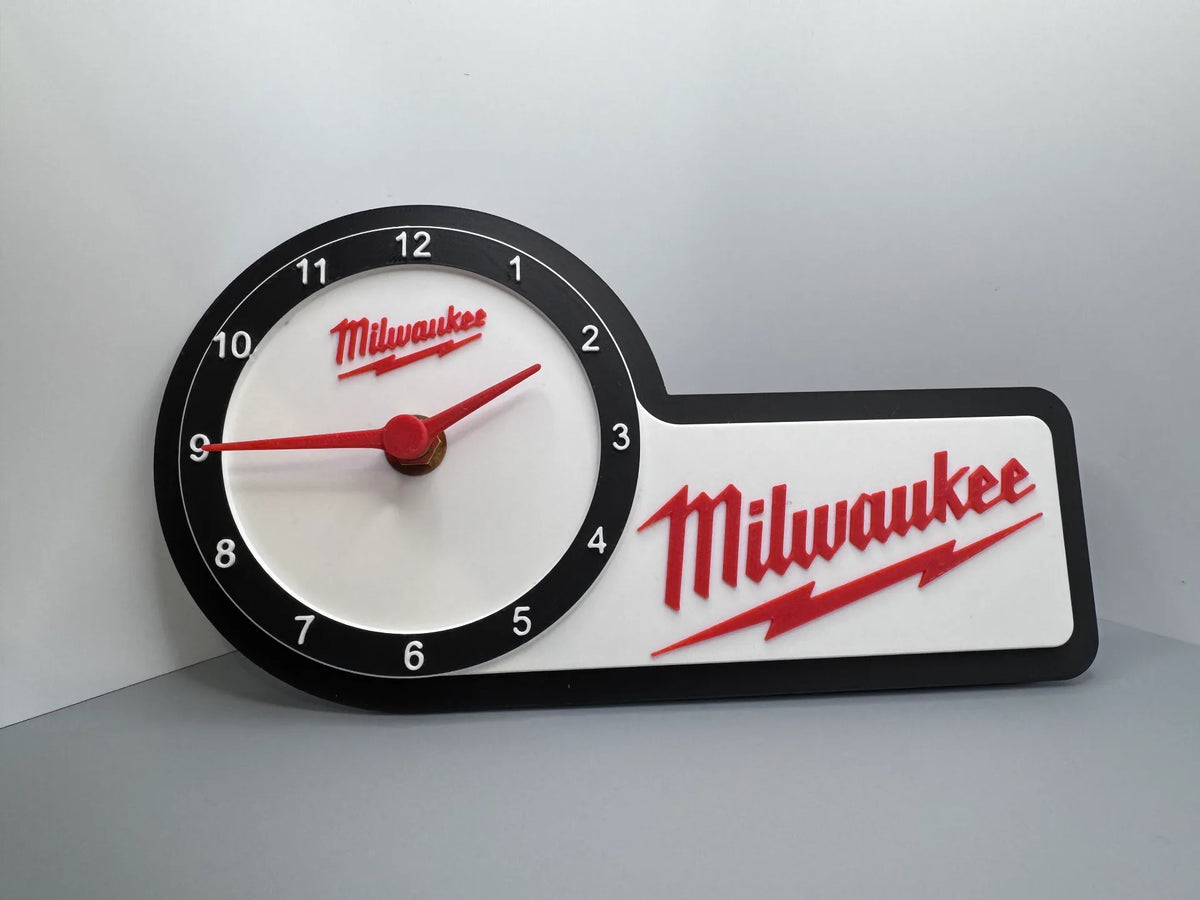 Kit d'horloge de table Milwaukee / Milwaukee Tischuhr 011 - Auto Print