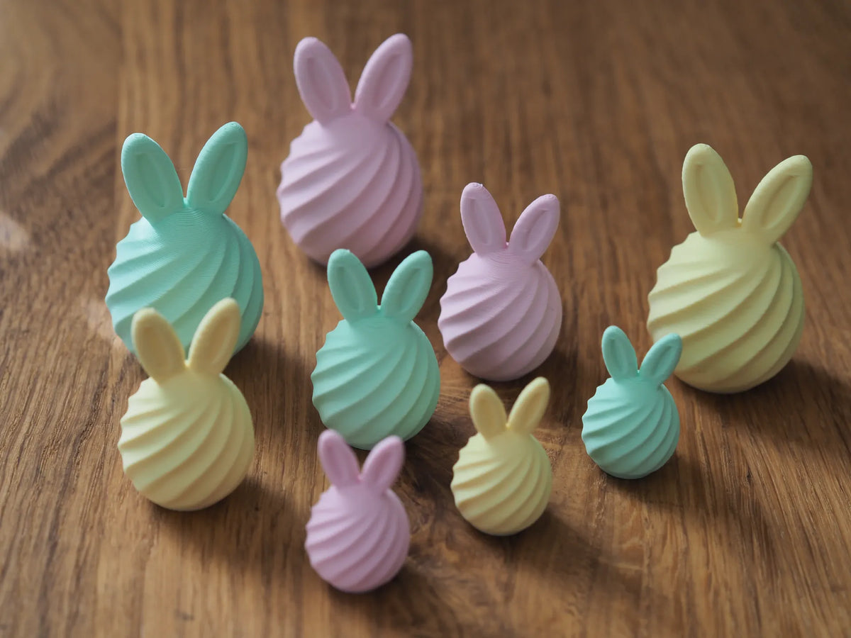 Œufs en spirale avec oreilles de lapin - Fêtes Print