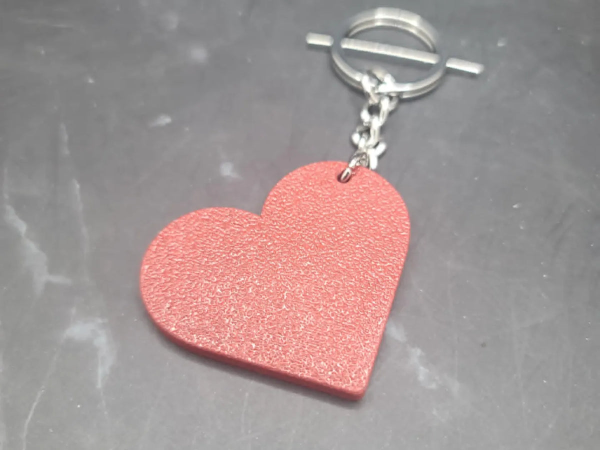 Porte-clés cœur avec puce NFC - NFC Print