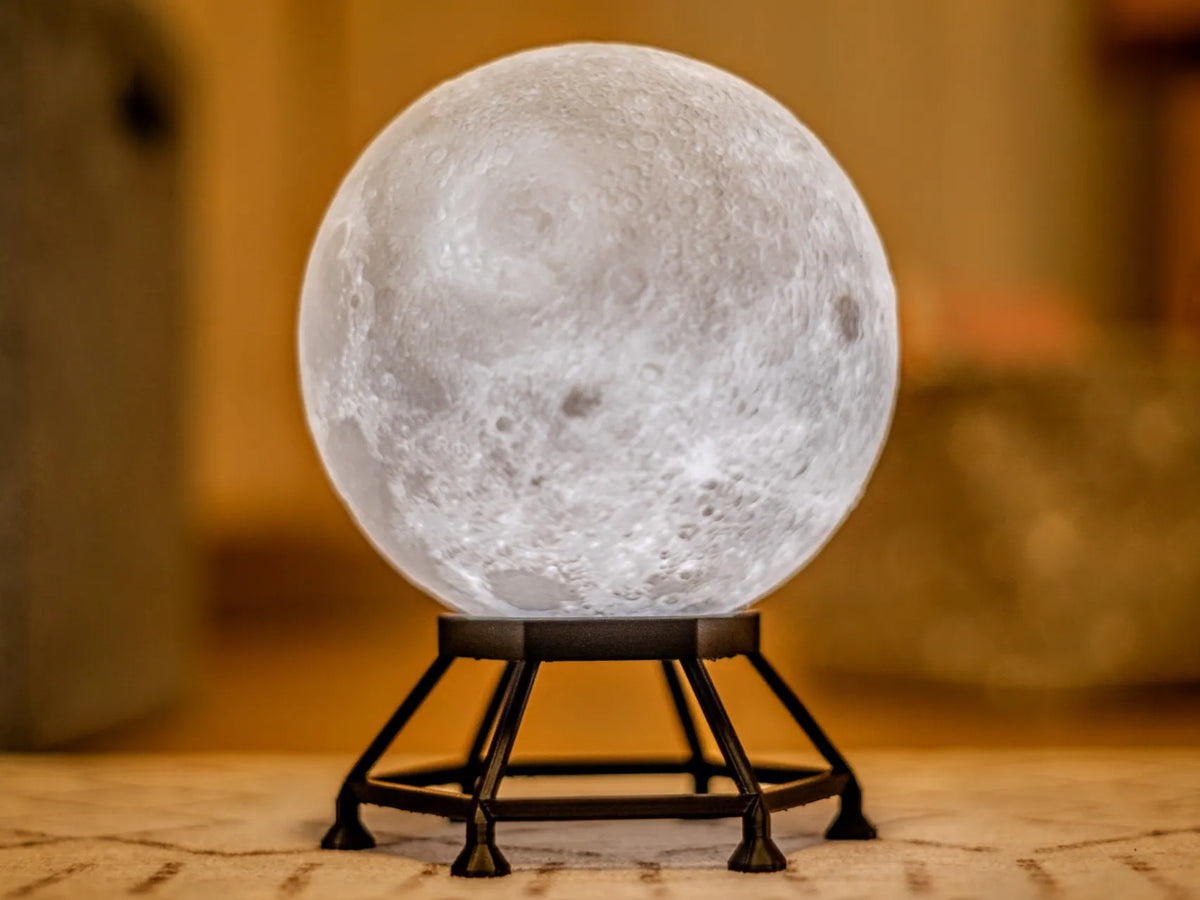 Socle de lampe lune - Lumière Print