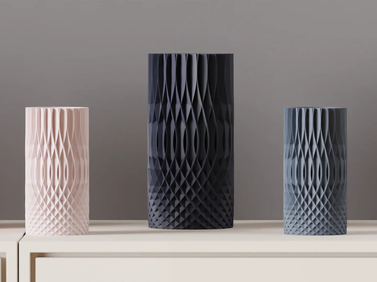 Vase moderne. Vase spirale complexe. Décoration moderne - Maison Print