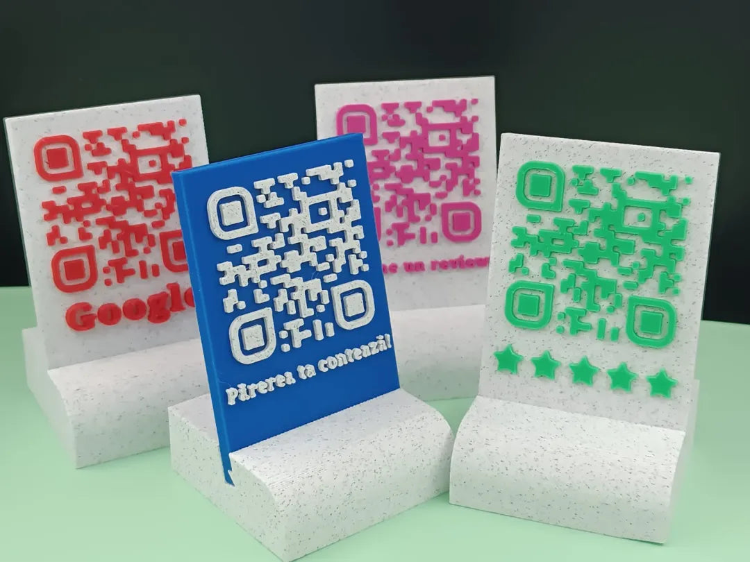 Code QR avis Google ou lien site web - NFC Print