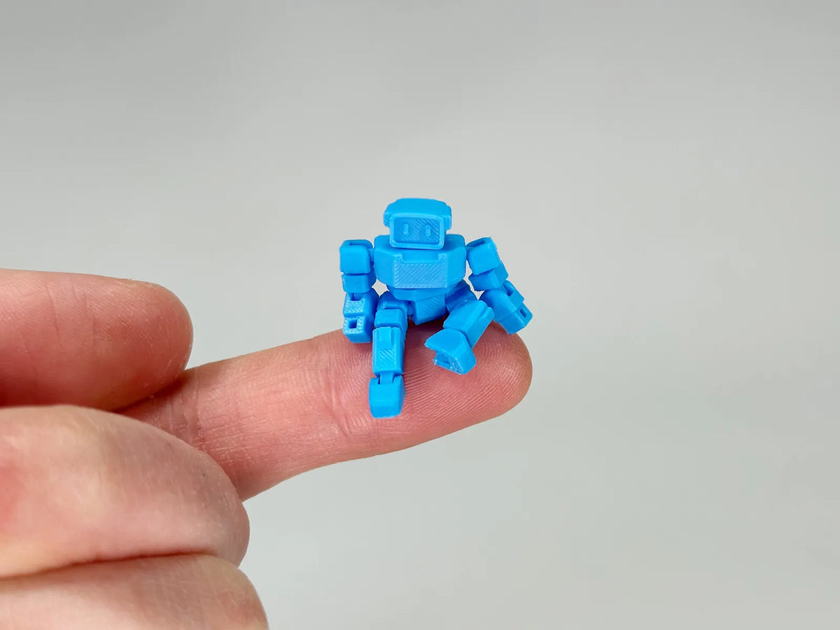 Robot E (Miniature, 20 articulations, Impression sur place) - Figurine Print