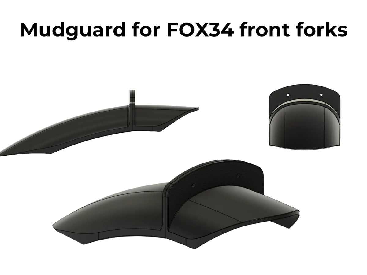 Garde-boue robuste et élégant pour fourche FOX 34 - Vélo Print