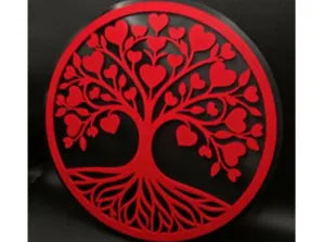 Arbre de vie et d'amour - Art Print
