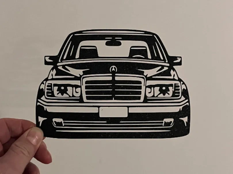 Art Mural Voitures - Mercedes W124 - Auto Print