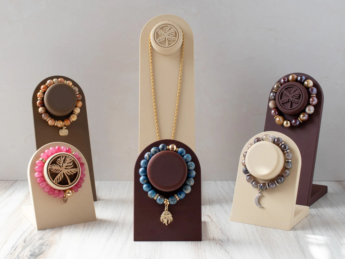 Présentoir pour collier et bracelet - Bijoux Print