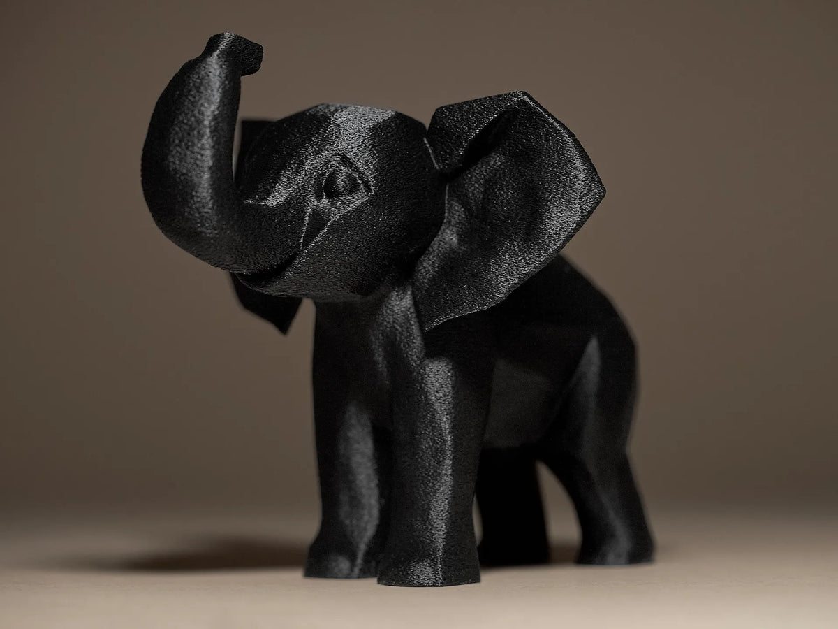 Statuette décorative d'éléphant joyeux - Figurine Print