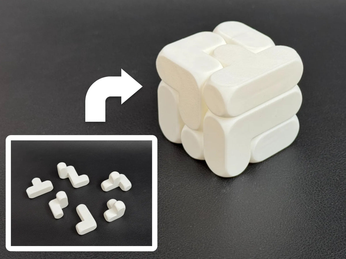 Cube casse-tête (3x3 - 6 pièces) - Jeux Print