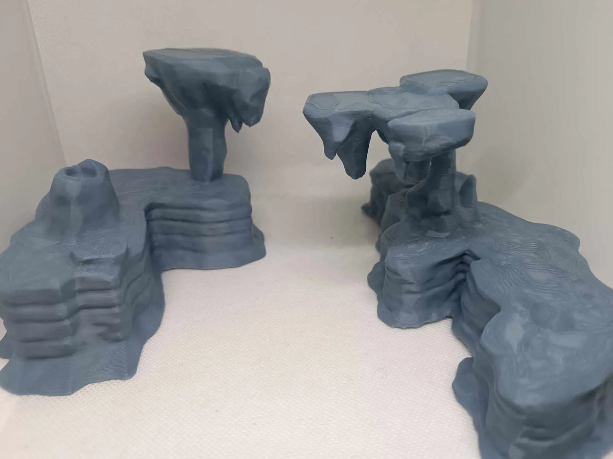 Ensemble de terrain de grotte miniature - Jeu de rôle de donjon DnD - Jeux Print