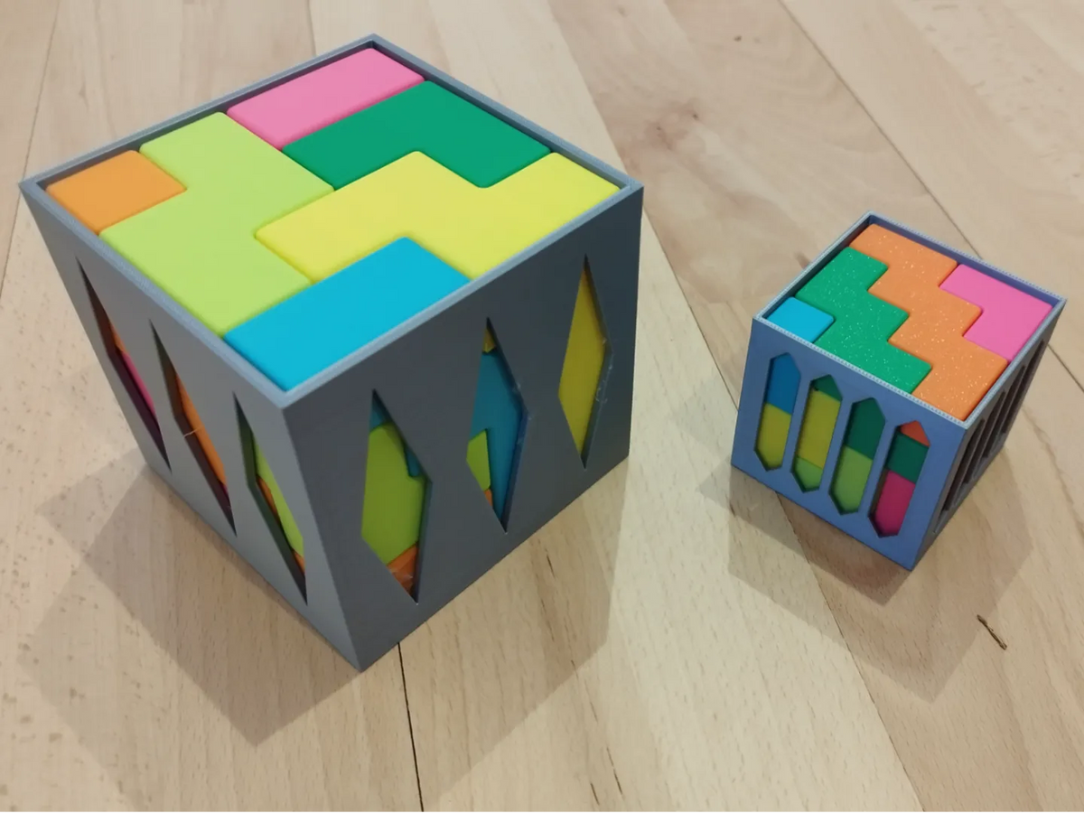 Cube de puzzle - Jeux Print