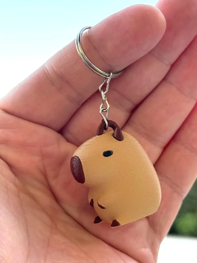 Porte-clés mignon Capybara - Figurine Print