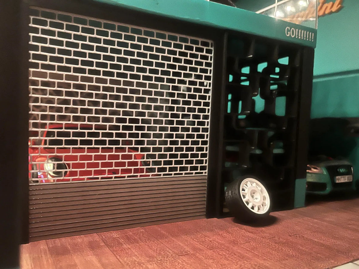 Entrée de garage miniature 1:12 1:14 1:18 1:24 diorama - Auto Print
