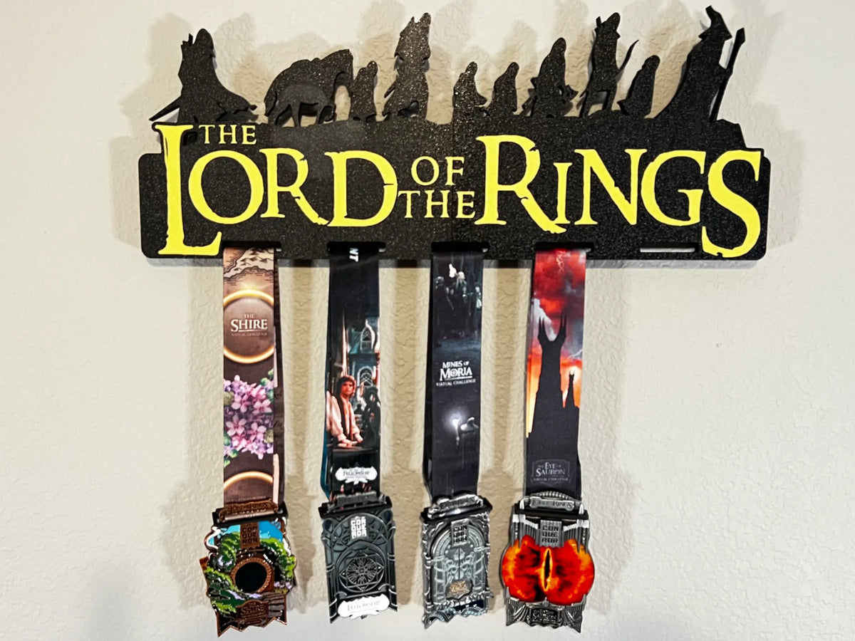 Porte-médailles Seigneur des Anneaux – Défi du Conquérant - Sport Print