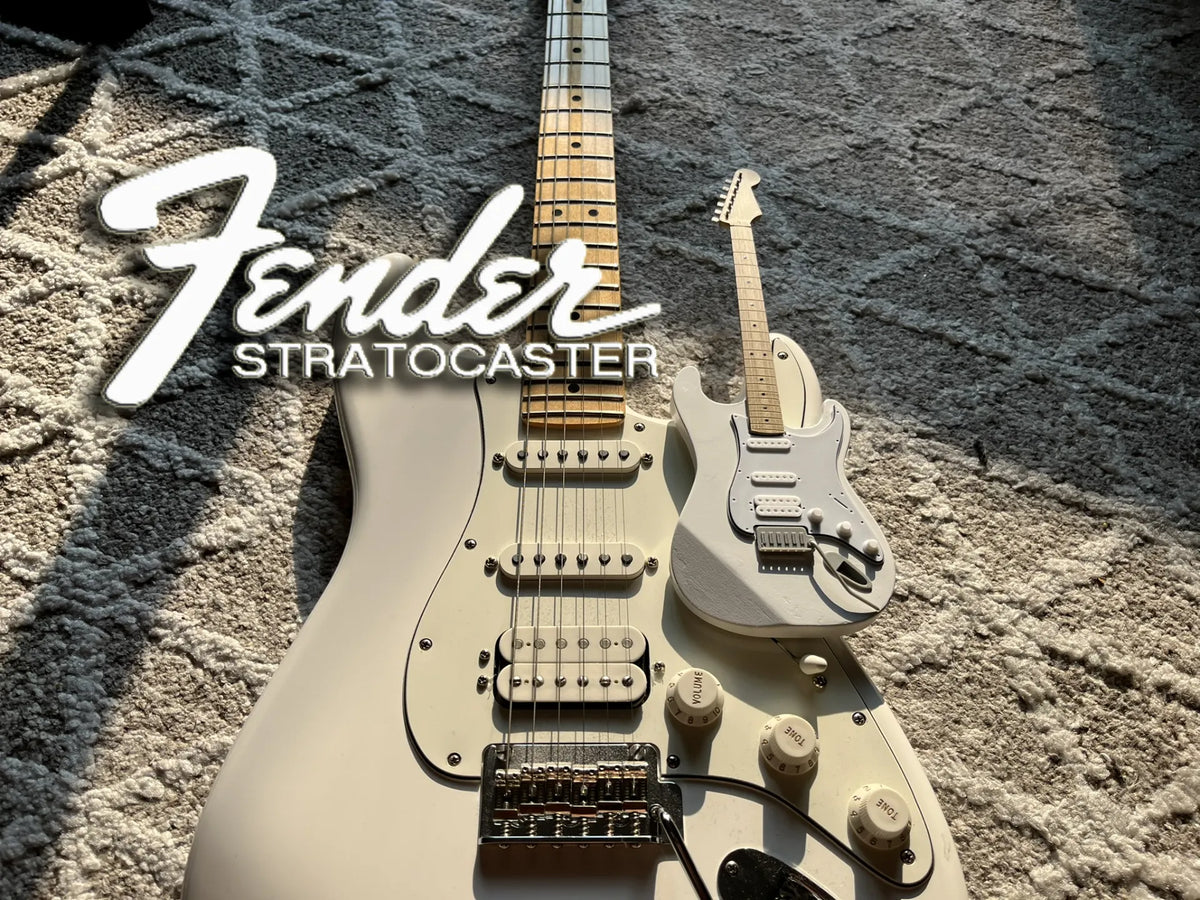 Réplique de guitare Fender Stratocaster - Music Print