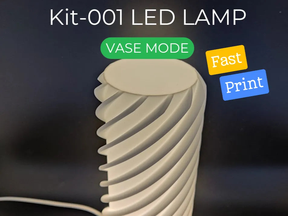 Abat-jour pour kit de lampe LED 001 - Lumière Print
