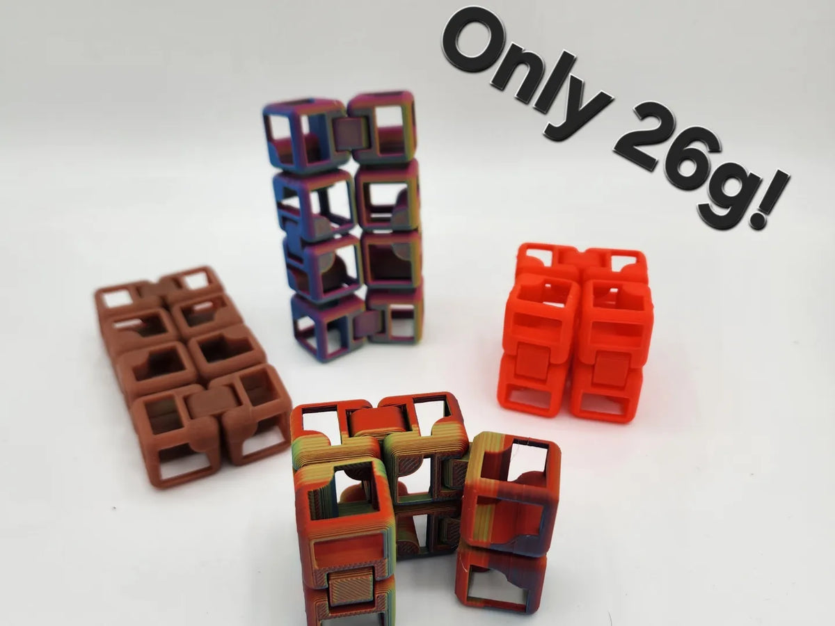 Cube anti-stress creux – modèle 2 - Mécanique Print