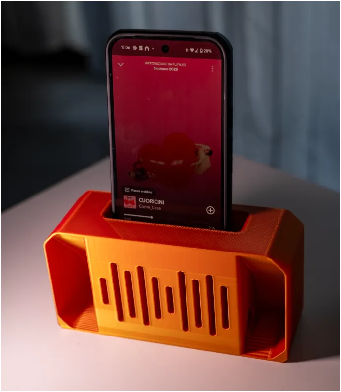 Amplificateur de téléphone Haut-parleur passif - Tech Print (vue 2)