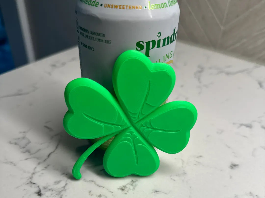 Décorations porte-verres trèfle porte-bonheur - Joyeuse Saint-Patrick - Fêtes Print
