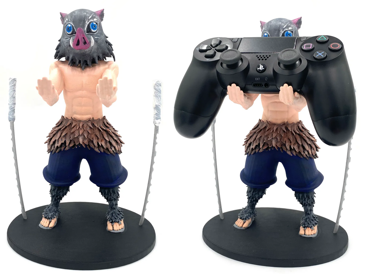 Support manette Inosuke - Collection Demon Slayer - Figurine Print