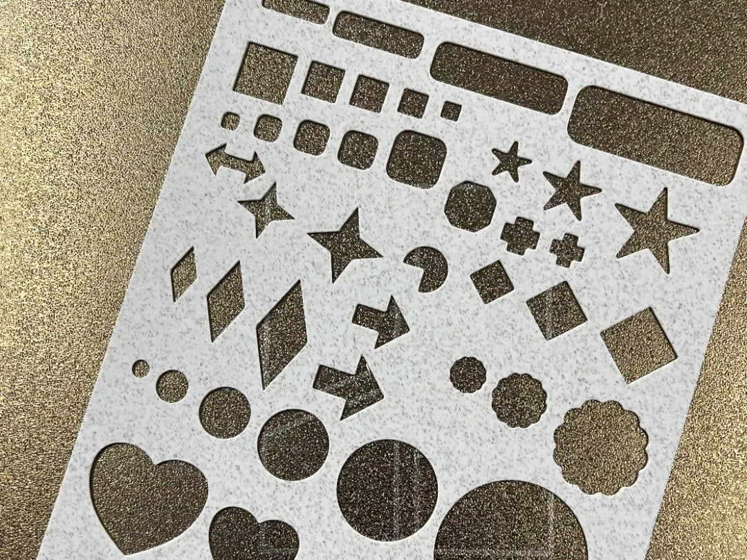 Pochoir Journal - Icônes & Ballons - Voyage Print