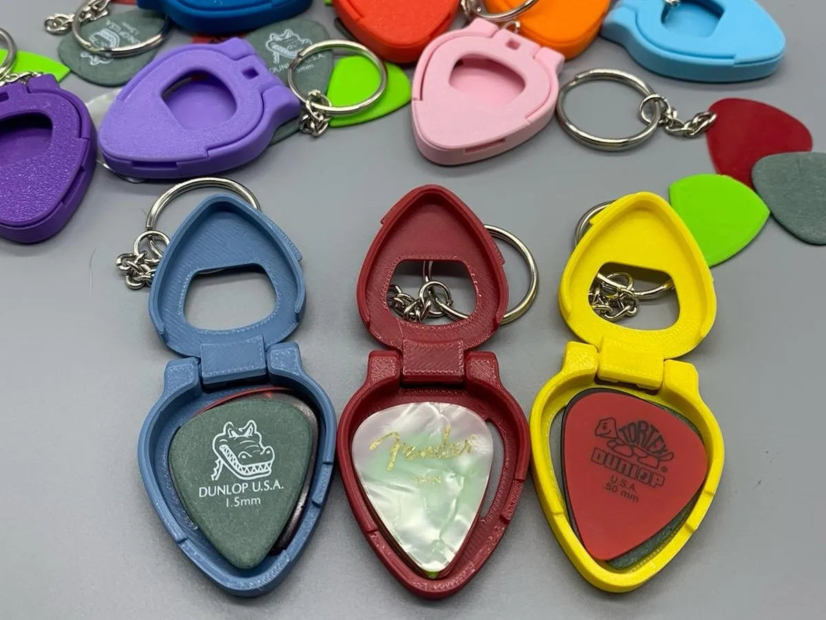 Impression sur place - Porte-médiator - Porte-médiator de guitare - Music Print