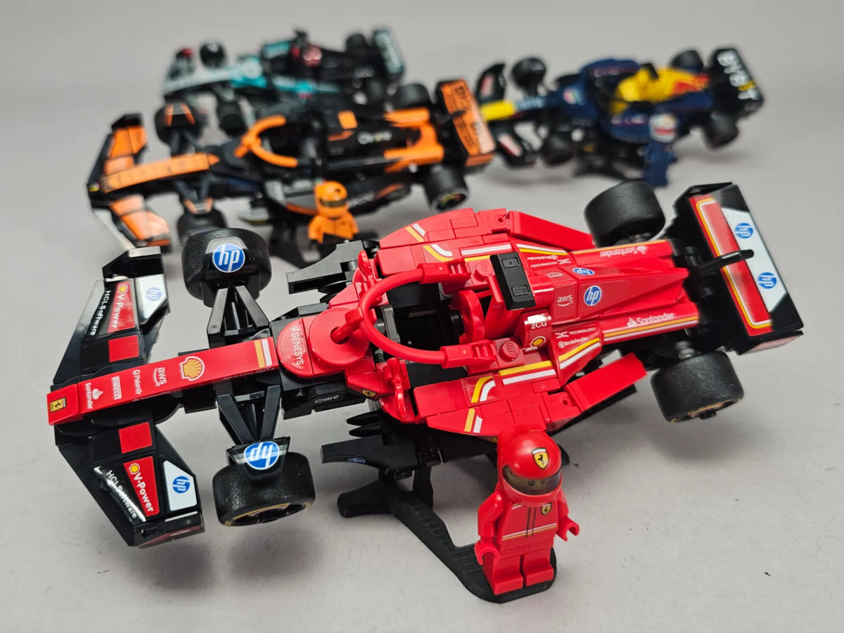 Support d'exposition pliable pour voitures Speed Champions F1 - Auto Print
