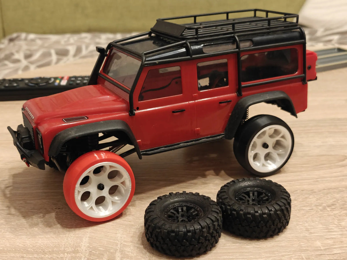 Roues de drift RC pour TRX4M Defender - Auto Print
