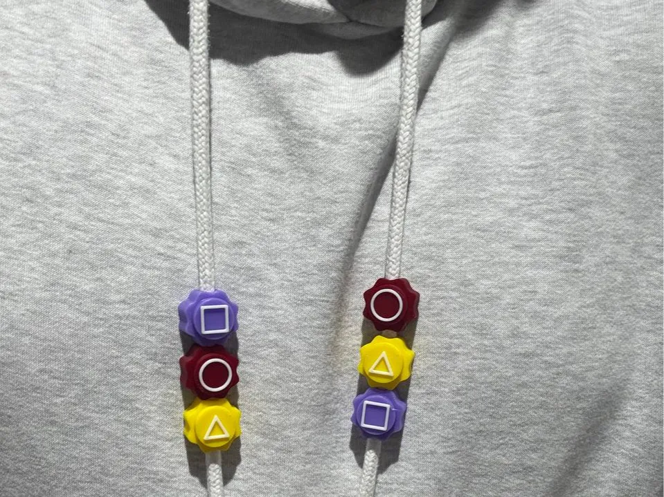Sweat à capuche jeu de calmars Gonggi_AMS - Geek Print