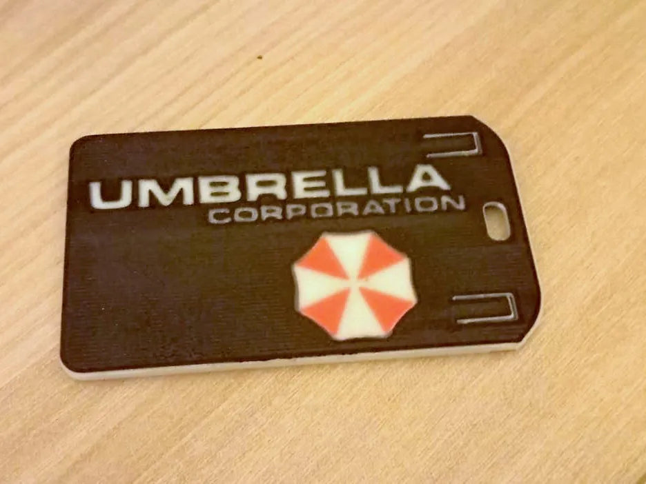Porte-badge ID Wallet Resident Evil Umbrella - Geek Print