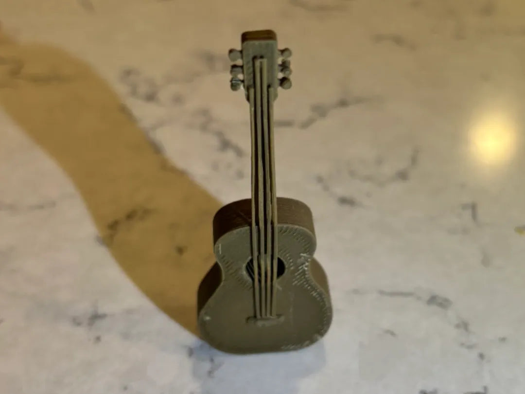 Modèle de guitare acoustique - Music Print