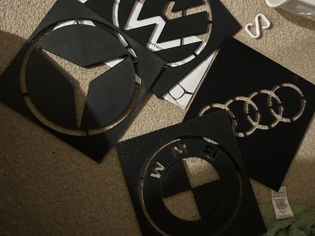Pochoirs de logo de voiture pour le detailing automobile - Auto Print