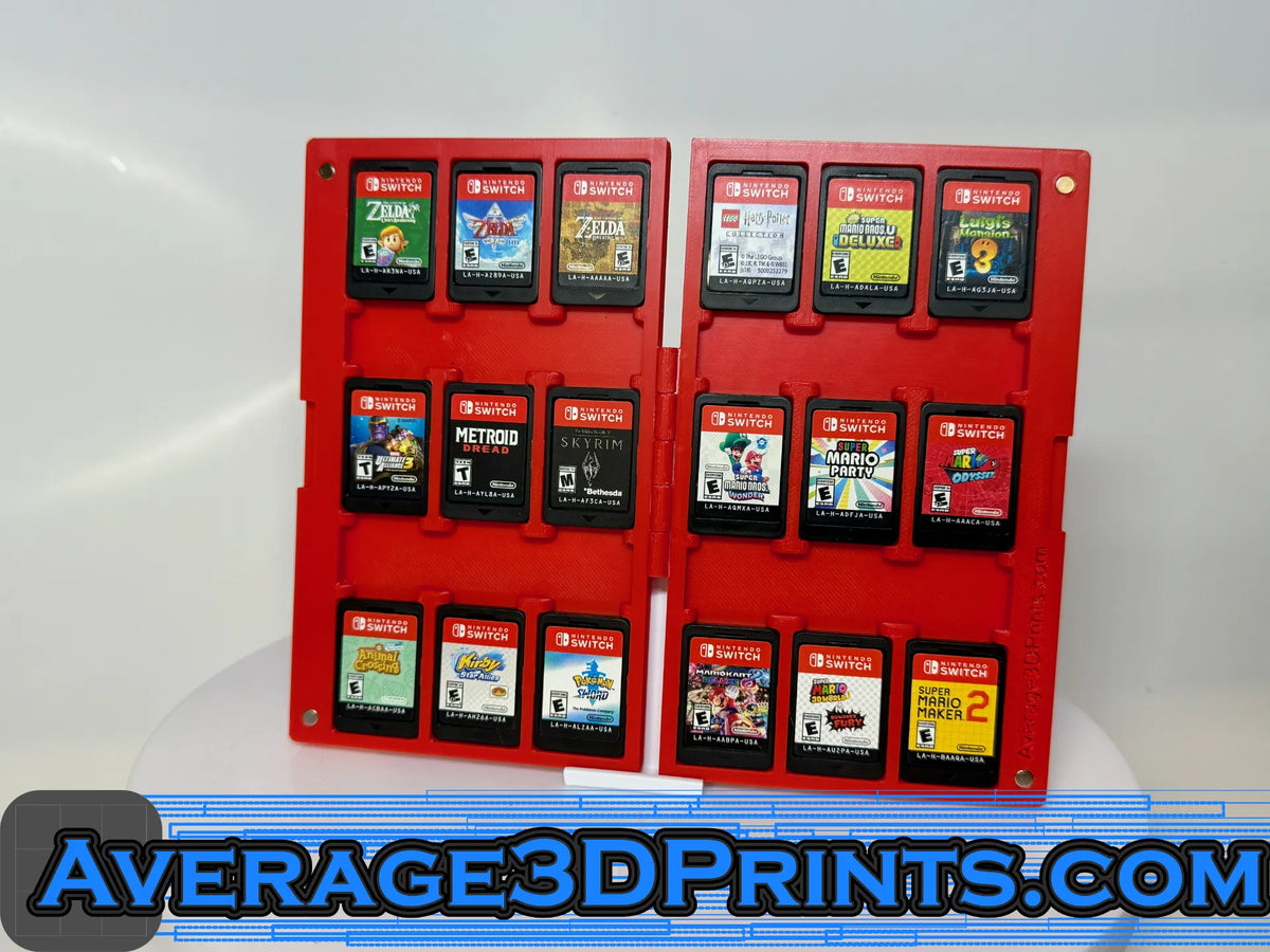 Cartouche de jeu Nintendo Switch/Switch 2 – Coque à clapet - Tech Print