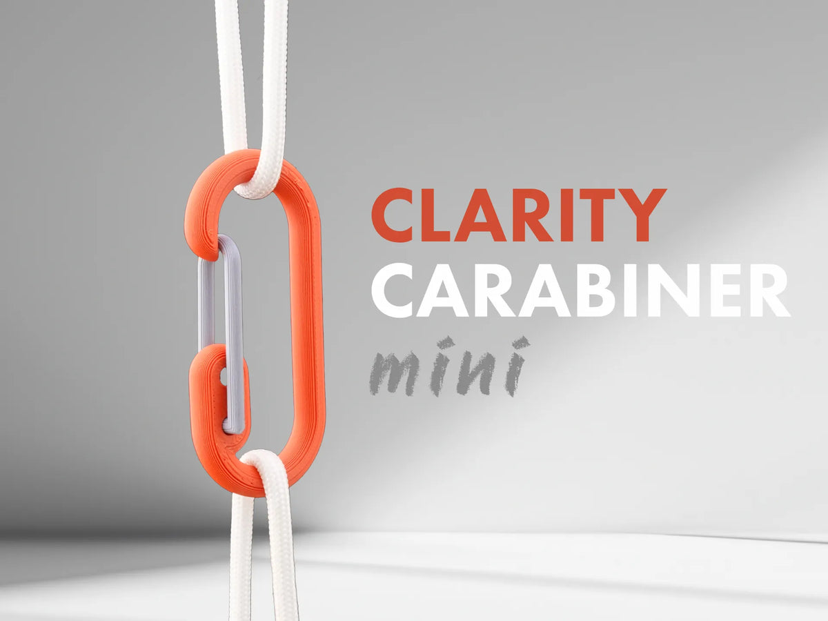 Mini-mousqueton Clarity - Outdoor Print