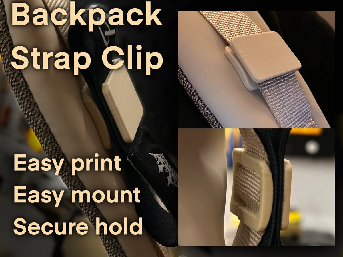 Attache pour bretelles de sac à dos - Outdoor Print