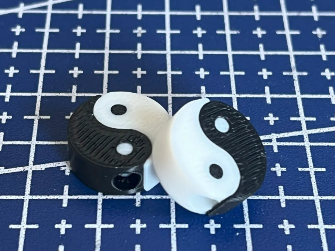 Perles à cordon Yin Yang - Art Print