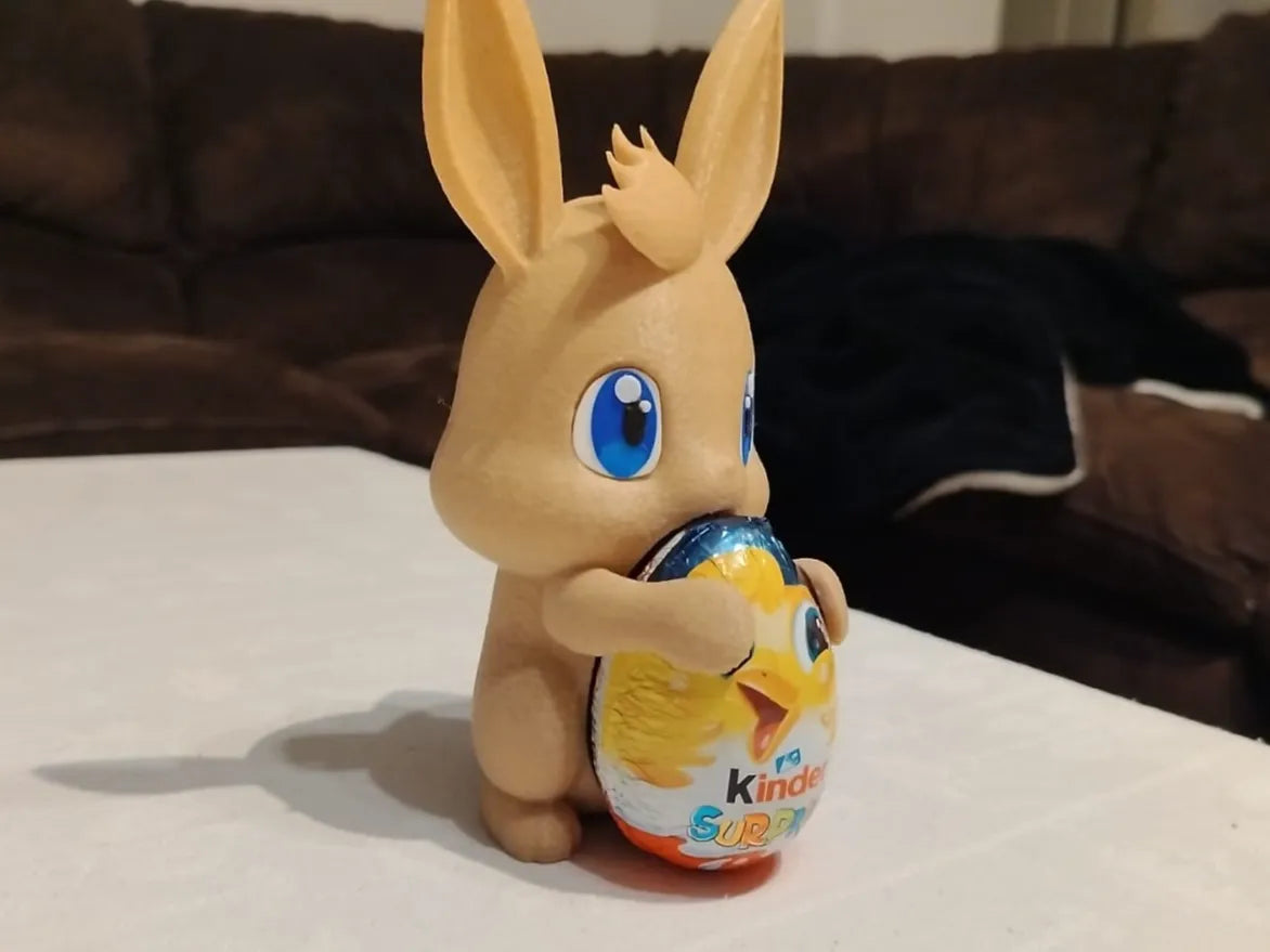 Lapin de Pâques avec œuf surprise - Cadeau Print
