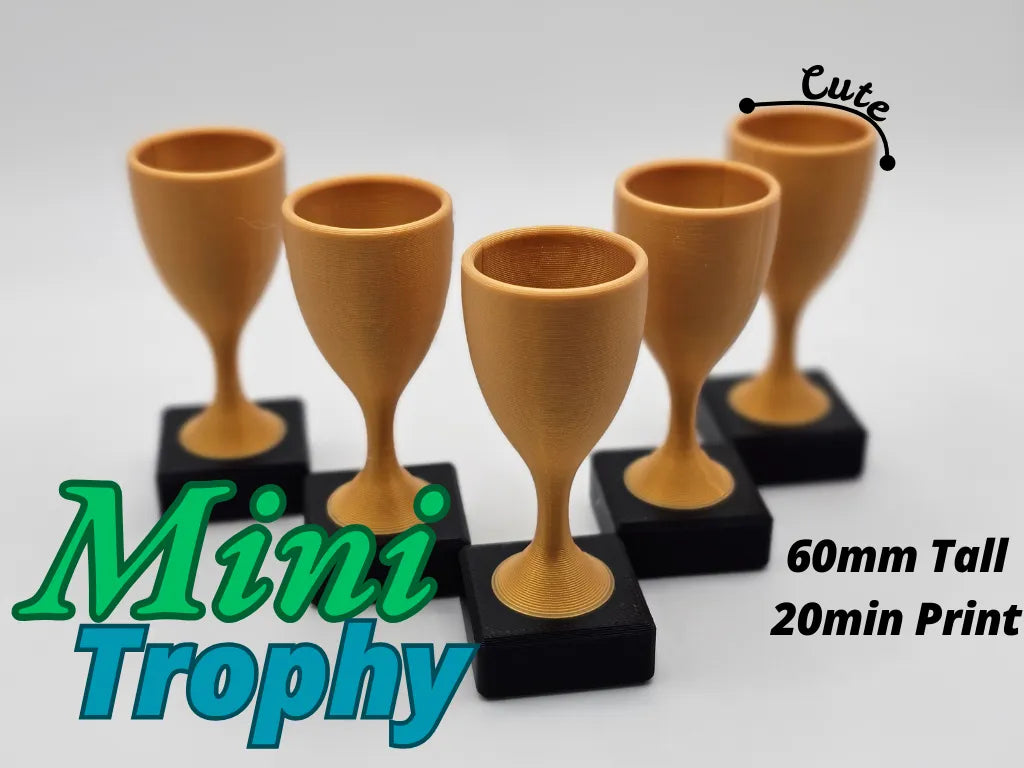 Mini Trophée (60mm de haut ! Impression de 20 min !) - Sport Print