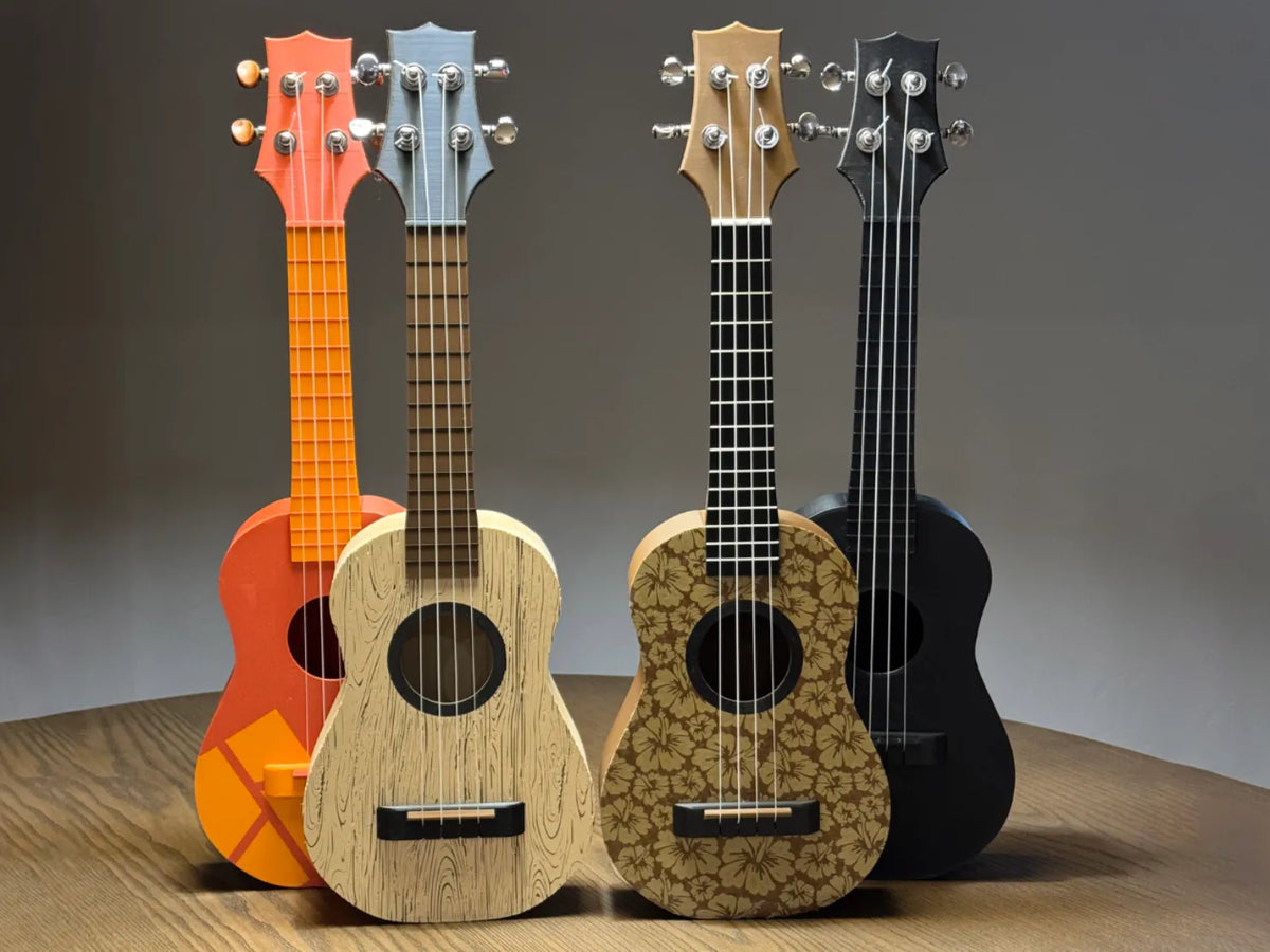 Ukulele McMele - Un ukulélé imprimable en 3D - Music Print