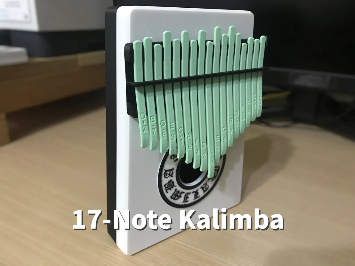Kalimba 17 touches accordable - Music Print