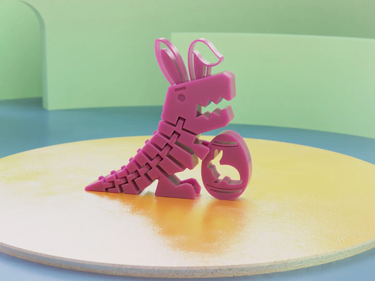 Flexi Dino Pâques – La surprise palpitante - Cadeau Print