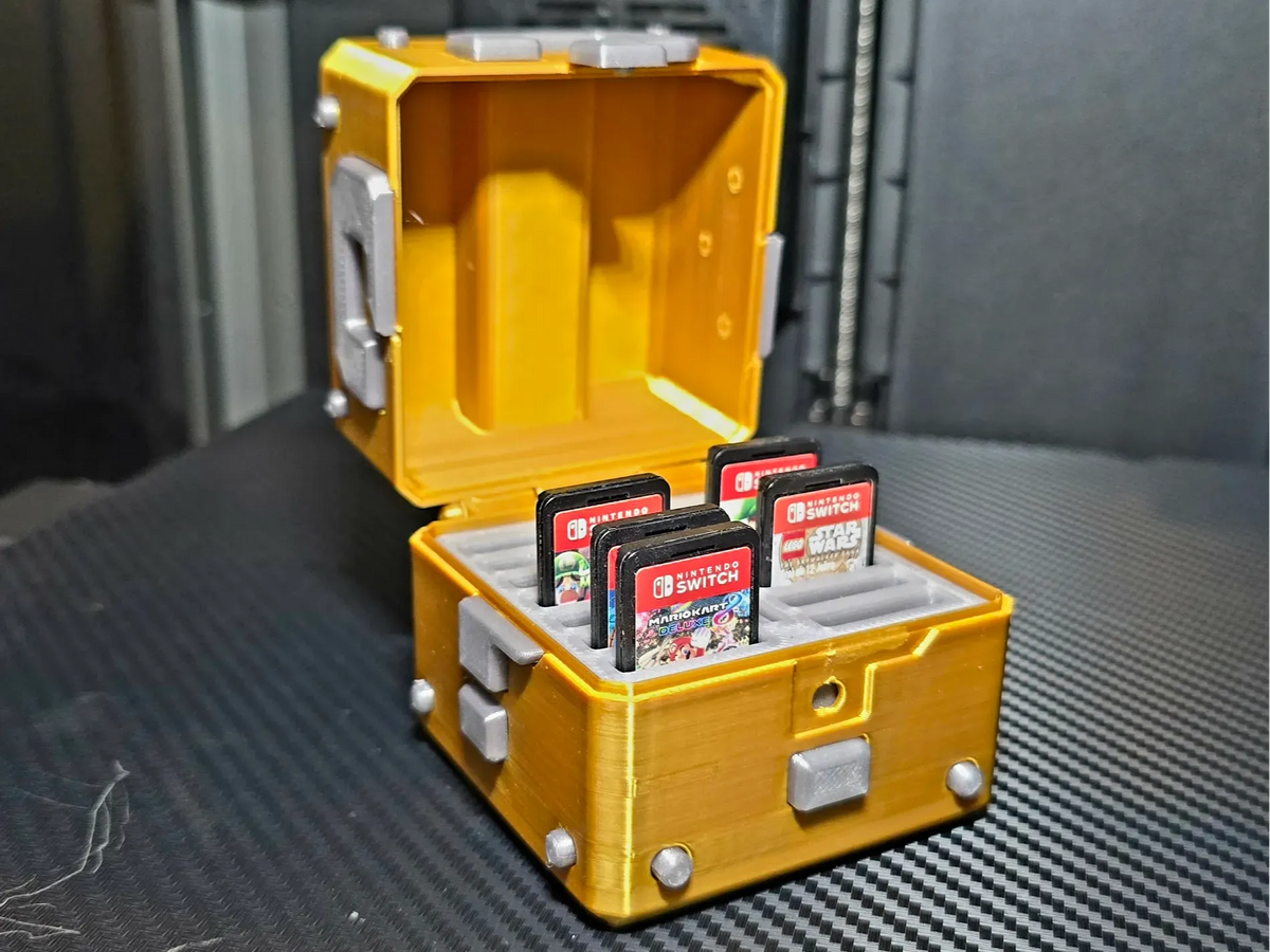 Boîte à questions pour cartouches de jeu Nintendo Switch - Tech Print