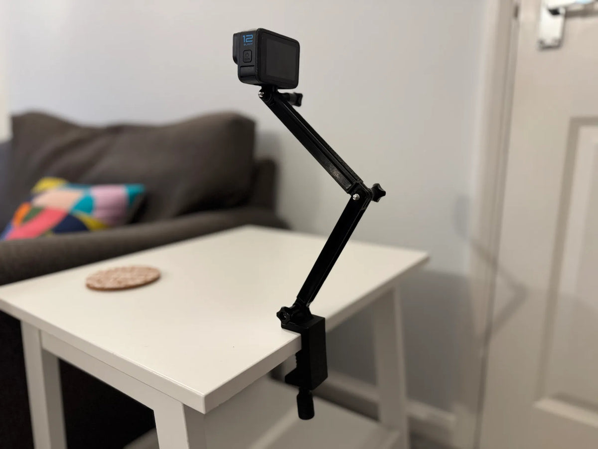 Support de fixation à pince GoPro avec bras - Vélo Print