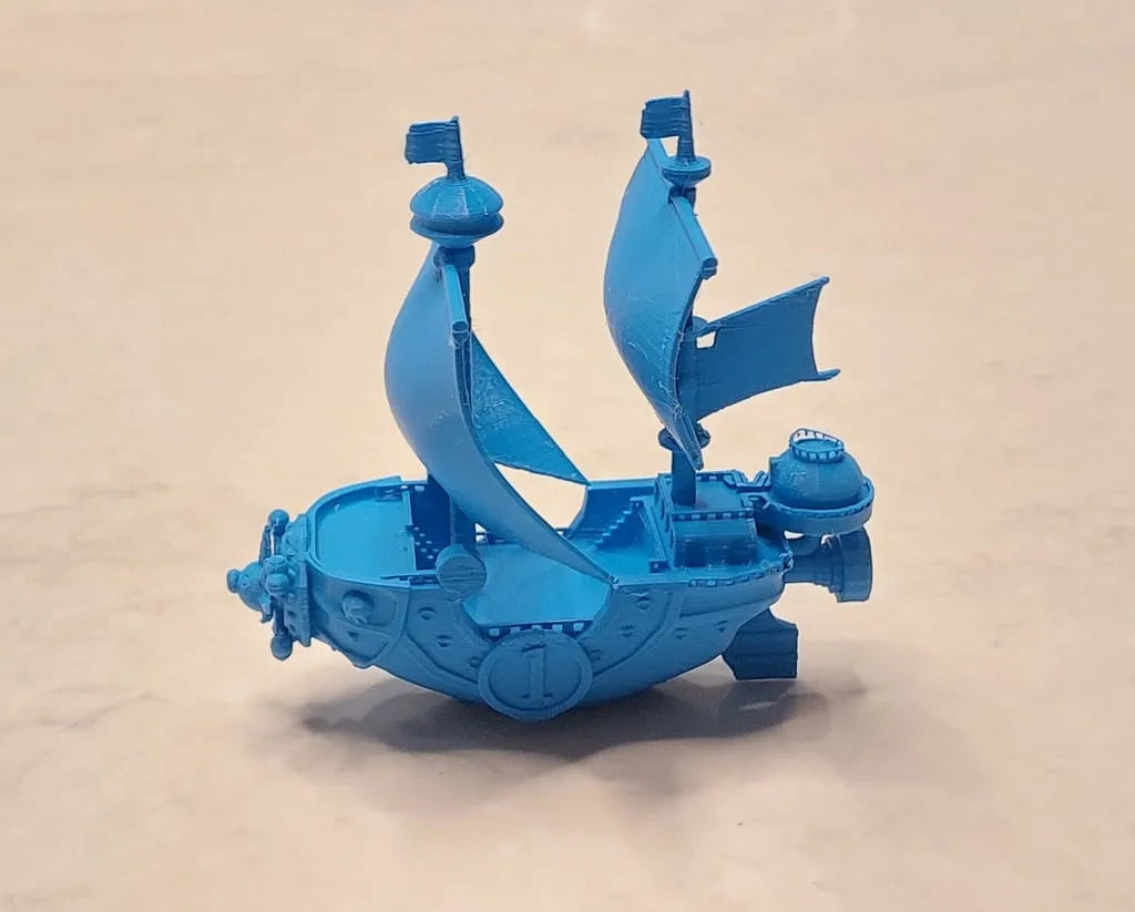 Le navire pirate Thousand Sunny - Maquette Print