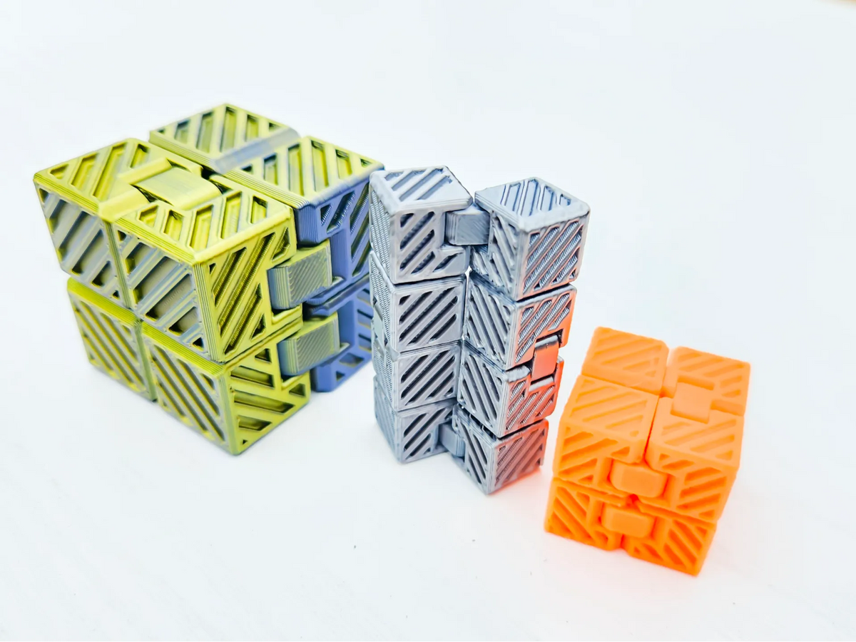 Cube infini anti-stress renforcé - Jeux Print